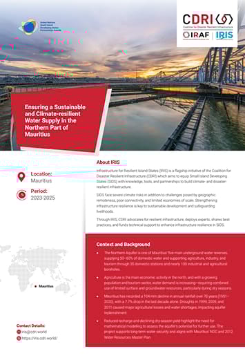 Cdri – Ensuring A Sustainable…Mauritius. – 355 By 534 –