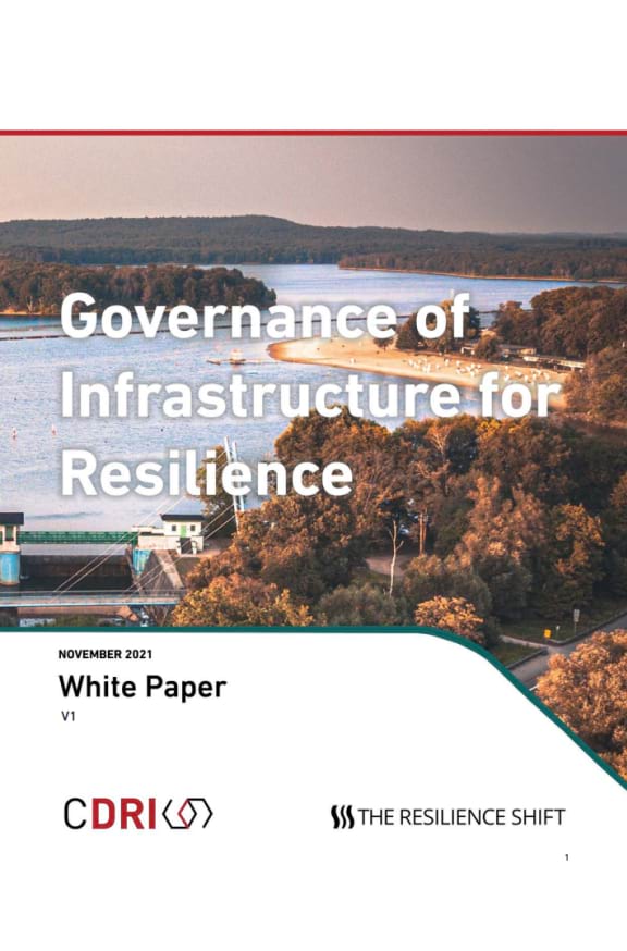 Cdri Governance Of Infra For Resilience –