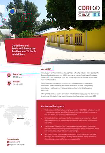 Cdri – Guidelines And Tools…Maldives – 355 By 533 –