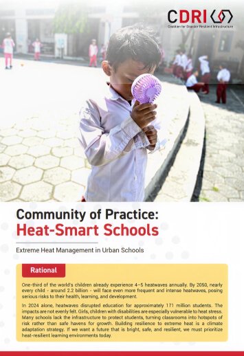 Community of Practice on Extreme Heat in Urban Educational Infrastructure: Heat Smart Schools