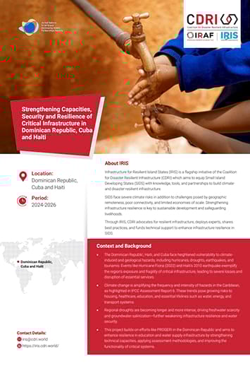 Cdri – Strengthening Capacities…Dominican Republic, Cuba, And Haiti – 355 By 522 –