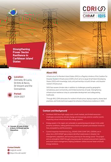 Cdri – Strengthening Power….Grenada, St. Lucia, St. Kitts & Nevis And St. Vincent & The Grenadines – 355 By 531 –