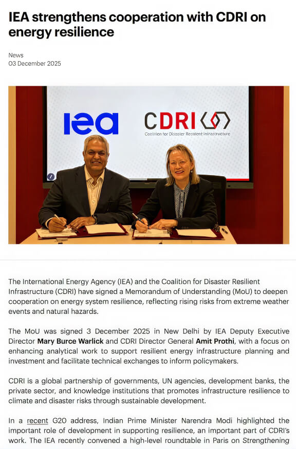 COE presents results of the Early Warning System