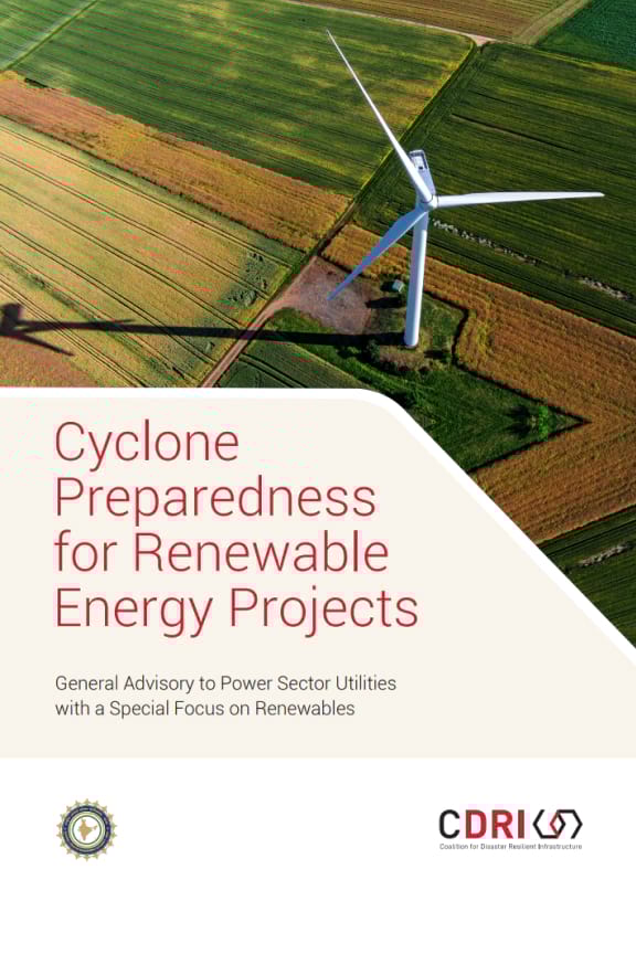 Cyclone Preparedness For Renewable Energy Projects Mobile Banner –