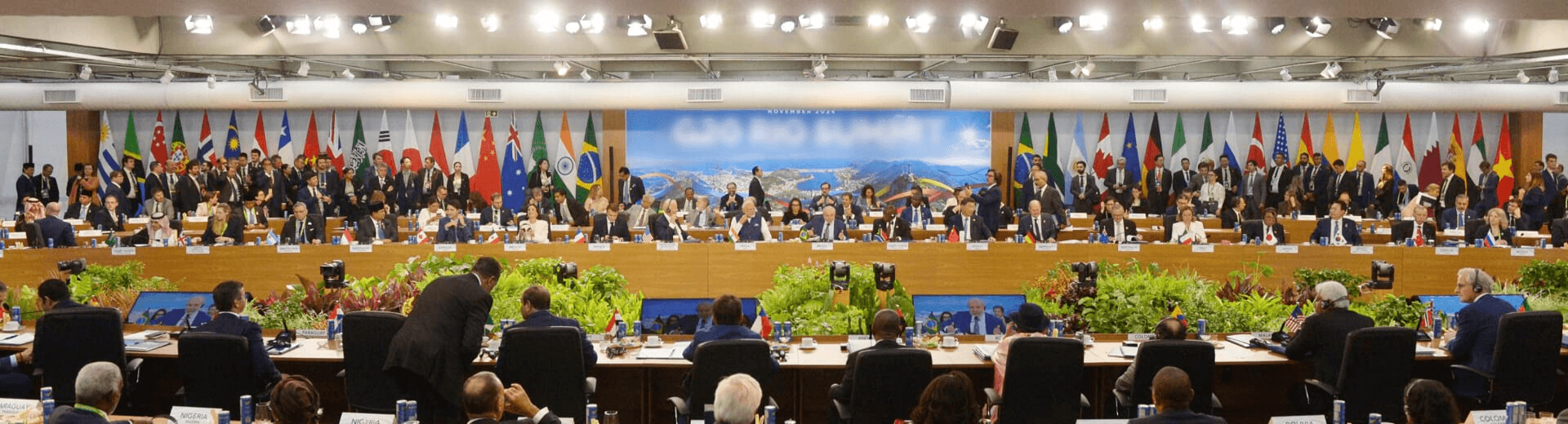 Engagement With G20 Banner –