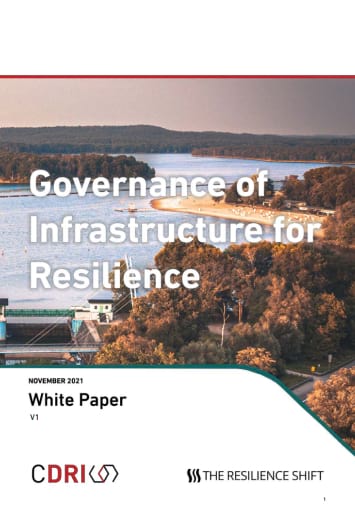 Governance Of Infrastructure For Resilience –